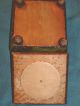 Antique Treen Tramp Folk Art Hand Made Painted Wood Box Poinsettia Christmas Boxes photo 7