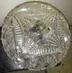 Antique Cut Glass Dome Parlor Lamp With 30 Prisms - Sparkle Lamps photo 2