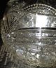 Antique Cut Glass Dome Parlor Lamp With 30 Prisms - Sparkle Lamps photo 8