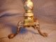 Fine Quality Chippendale Ball Claw Brass Virginia Metalcrafters Style Andirons Metalware photo 9