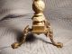Fine Quality Chippendale Ball Claw Brass Virginia Metalcrafters Style Andirons Metalware photo 7