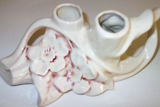 Marco Molds Vintage Double Candle Holders W/ Flowers photo