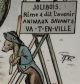Antique Utzschneider/sarreguemines Plate - Artist Initials - Germany/french Plates & Chargers photo 3
