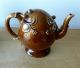 Copeland & Garret Earthenware Cadogan Teapot In Brown Glaze C 1833 - 1847 Teapots & Tea Sets photo 3