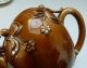 Copeland & Garret Earthenware Cadogan Teapot In Brown Glaze C 1833 - 1847 Teapots & Tea Sets photo 5