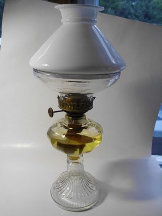Antique Imp ' D Climax Oil Lamp Pat In 1889 Bb Schneider ' S Illuminator 1982 photo