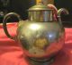 Pained Diehl Brass Brewing Pot W Strainer In Bottom Antique Metalware photo 1