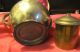 Pained Diehl Brass Brewing Pot W Strainer In Bottom Antique Metalware photo 5