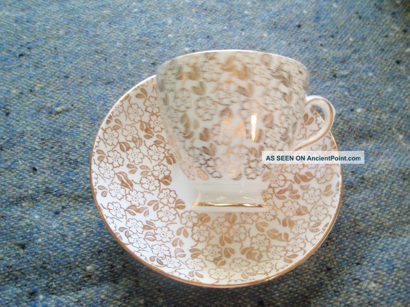 Royal Taunton Bone China Made In England Cup And Saucer Cups & Saucers photo