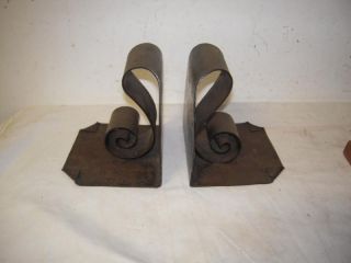Art - Vintage Pair Wrought Iron Art Bookends photo
