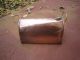 English Copper Foot Warmer Metalware photo 1