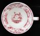 Staffordshire Childs Red Cup And Saucer Set Goat J&r Godwin C 1835 Transferware Cups & Saucers photo 7