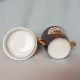 Antique Sevres French Porcelain Trembleuse Gilt Chocolate Tea Cup Asian Dresden Cups & Saucers photo 9