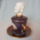 Antique Sevres French Porcelain Trembleuse Gilt Chocolate Tea Cup Asian Dresden Cups & Saucers photo 2