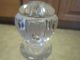 Spectacular Anitique Crystal Glass Decanter,  Frosted,  Optic Coin, Decanters photo 6