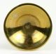 Splendid Antique 17thc Dutch Brass Panel Candlestick Candle Holder Metalware photo 2
