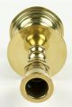 Splendid Antique 17thc Dutch Brass Panel Candlestick Candle Holder Metalware photo 3