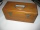 Antique Primitive Finger Joint Box From Industrial Use Boxes photo 1