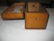 Antique Primitive Finger Joint Box From Industrial Use Boxes photo 3
