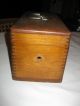 Antique Primitive Finger Joint Box From Industrial Use Boxes photo 4
