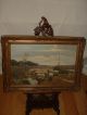 Very Old Oil Painting,  { Man With His Sheep,  With A Great Frame } Is Antique Other photo 4
