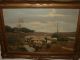 Very Old Oil Painting,  { Man With His Sheep,  With A Great Frame } Is Antique Other photo 5
