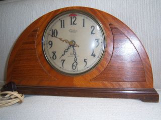 Clock Telechrom Revere Westminster Chime Model 59m38 From Around 1935 photo