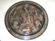 Antique Egyptian (islamic) Silver Copper (king Tut) Huge Plaque/tray/table Top Middle East photo 4