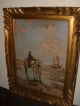 Excellent Antique Oil Painting,  Jef Van Leemputten,  1865 - 1948,  & A Great Frame Other photo 2