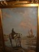 Excellent Antique Oil Painting,  Jef Van Leemputten,  1865 - 1948,  & A Great Frame Other photo 3