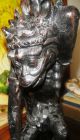 Vintage Monkey General Dragon Wood Statue Indonesian Bali Balinese Sculpture Carved Figures photo 10