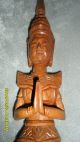 Handcarved Polished Wood Figurine Carved Figures photo 2