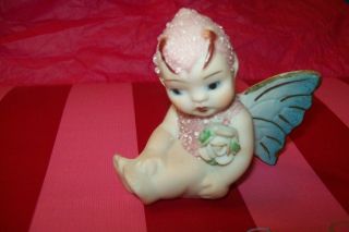 Vintage Pink Snowbaby Butterfly Fairy photo