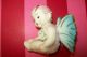 Vintage Pink Snowbaby Butterfly Fairy Figurines photo 2