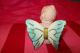 Vintage Pink Snowbaby Butterfly Fairy Figurines photo 4