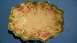 Very Old Hand Painted Dish photo
