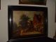 Large Old Oil Painting,  { Old Dutch Street Scene,  Is Signed And Finished Finely } Other photo 9