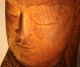 Teak Buddha Old Wood Over 100 Years Old Big 31.  5 Inchs High Lamps photo 7