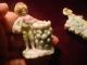 Xmas Gift Victorian Bisque Figurines 1800s Boy / Girl Hair Pin Tooth Pick Holder Other photo 3