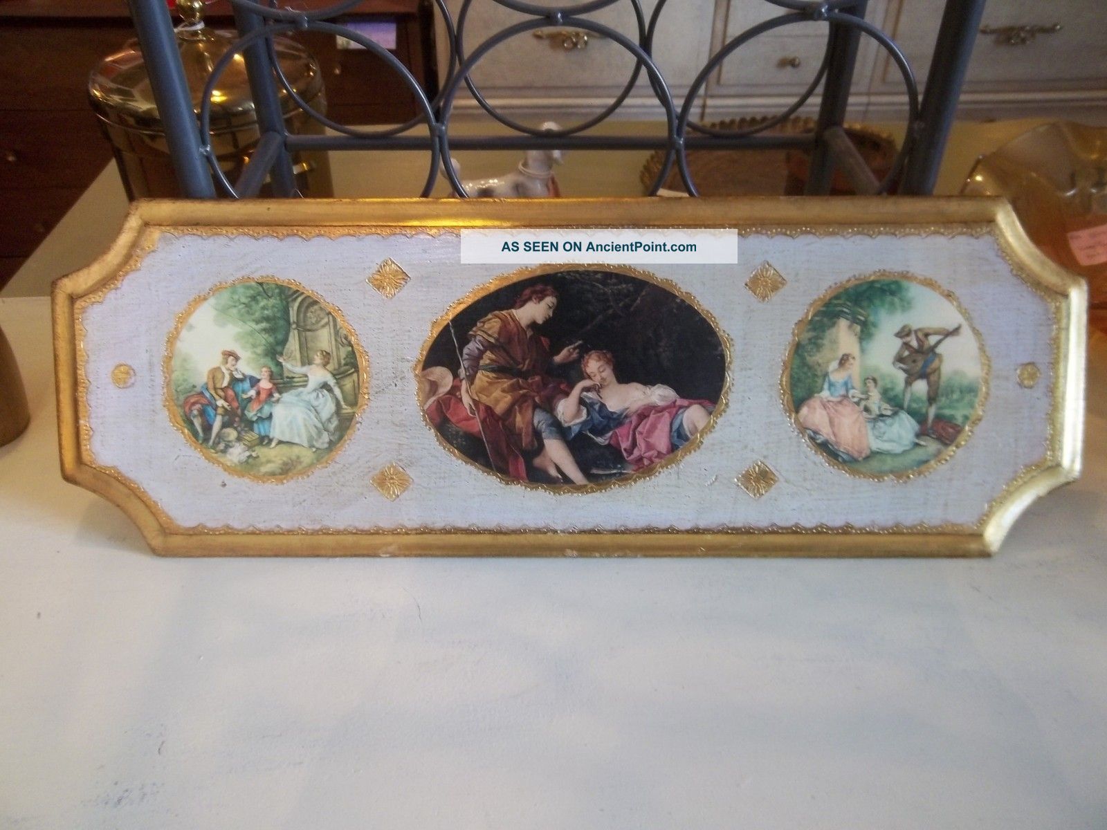 Vtg Italian Florentine Florentia Hand Made 20 