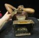 Lg Slave Girl Antique Spelter Bronze Art Nouveau French Sculpture Bust Figurine Metalware photo 11