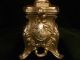 Pair Of French Gilded Christ And Mary Figurines 19th Century Metalware photo 5