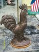 Royal Haeger Rooster Lamp Copper And Black Mint Chic Lamps photo 4