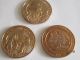 Three Brass Medal American Clipper,  Us Consitution,  Independence Declared Metalware photo 7