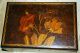 Antique Wooden Sewing Box With Inlaid Rosebuds And Geometric Patterns Circa 1860 Boxes photo 1