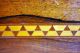 Antique Wooden Sewing Box With Inlaid Rosebuds And Geometric Patterns Circa 1860 Boxes photo 6