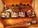 Vintage Anco Bilt Artist Case Wood Dovetail Box Artists Kit Travel Art Paint Boxes photo 2