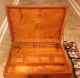 Vintage Anco Bilt Artist Case Wood Dovetail Box Artists Kit Travel Art Paint Boxes photo 7