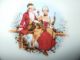 Small Butter Pat/dish With Eighteenth Century Romantic Couple Butter Pats photo 1