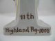 Porcelain Military Figurine: 11th Highland Regiment 1808,  Soldier,  Bohne? Mark Figurines photo 10